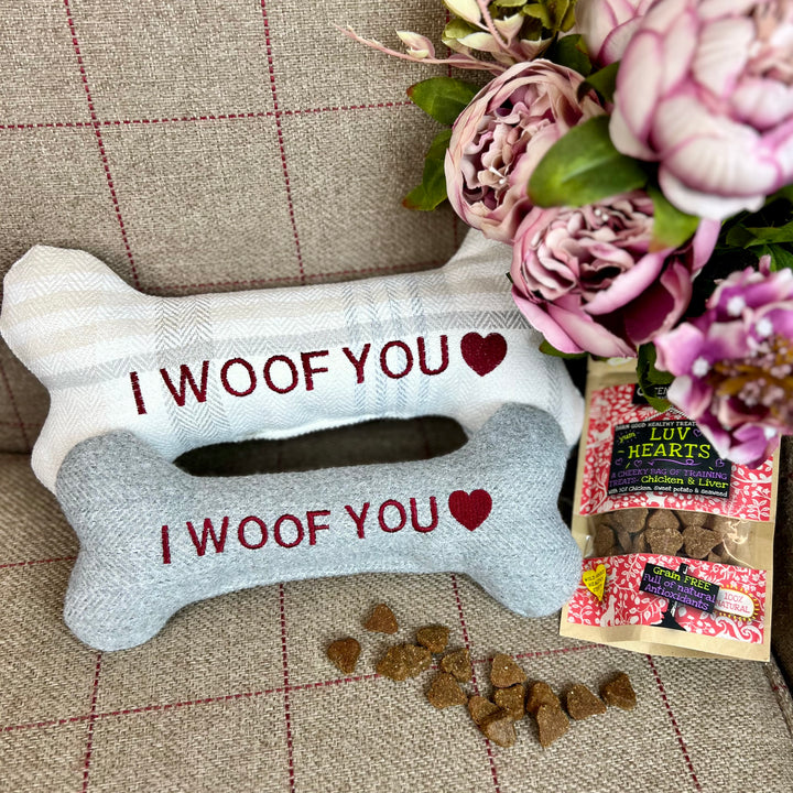 I Woof You Dog Toy