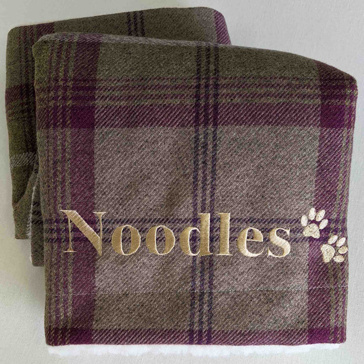 Heather Tartan Blankets