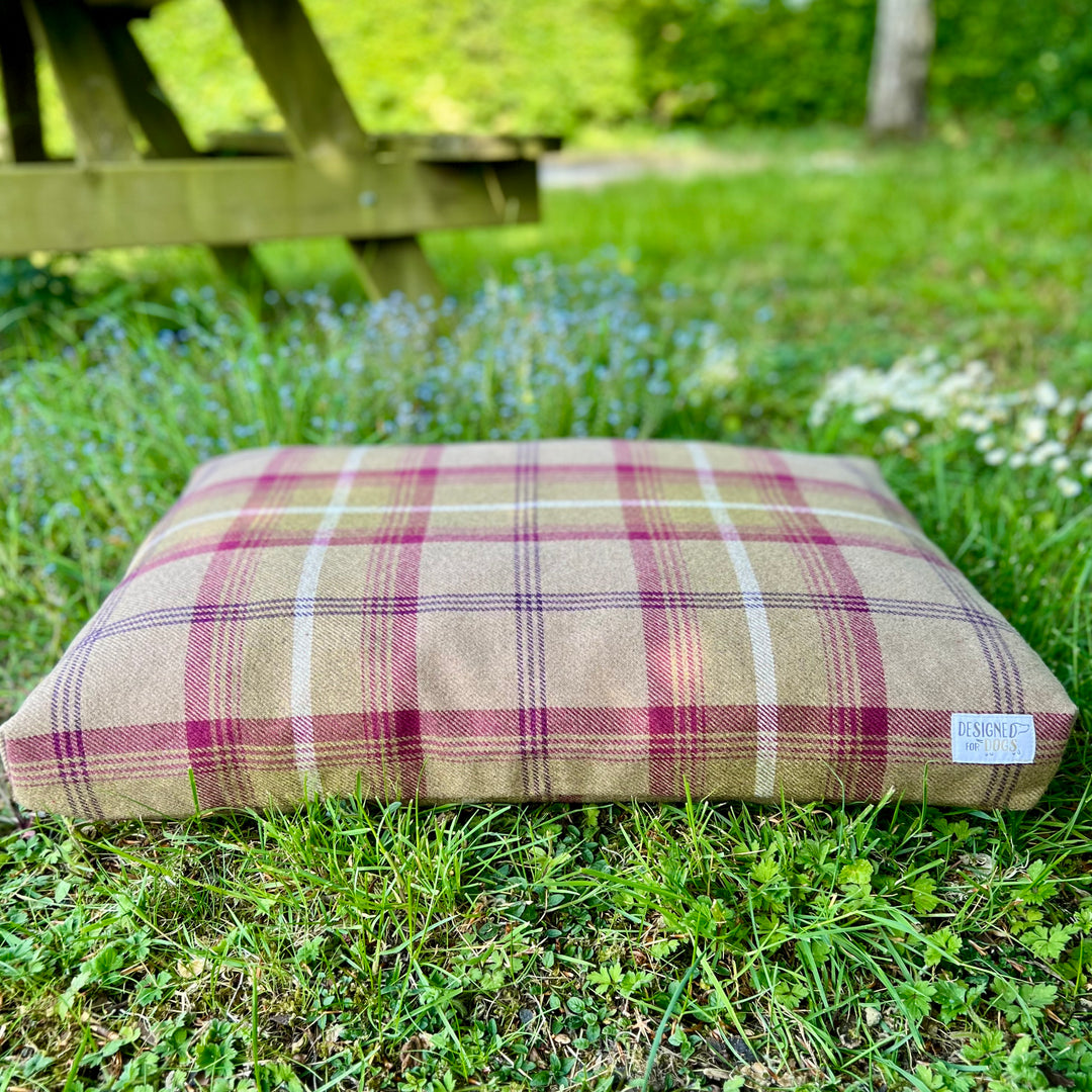Heather Tartan Mattress Bed
