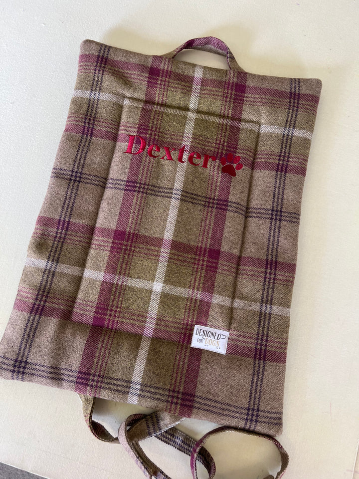Heather Tartan Picnic Pads