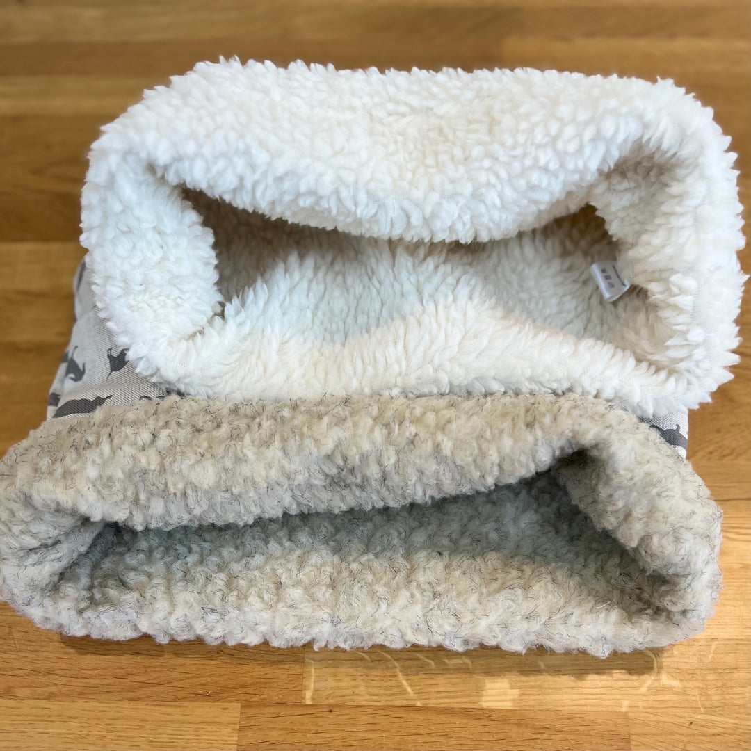 Natural Dachshund Snuggle Sacks