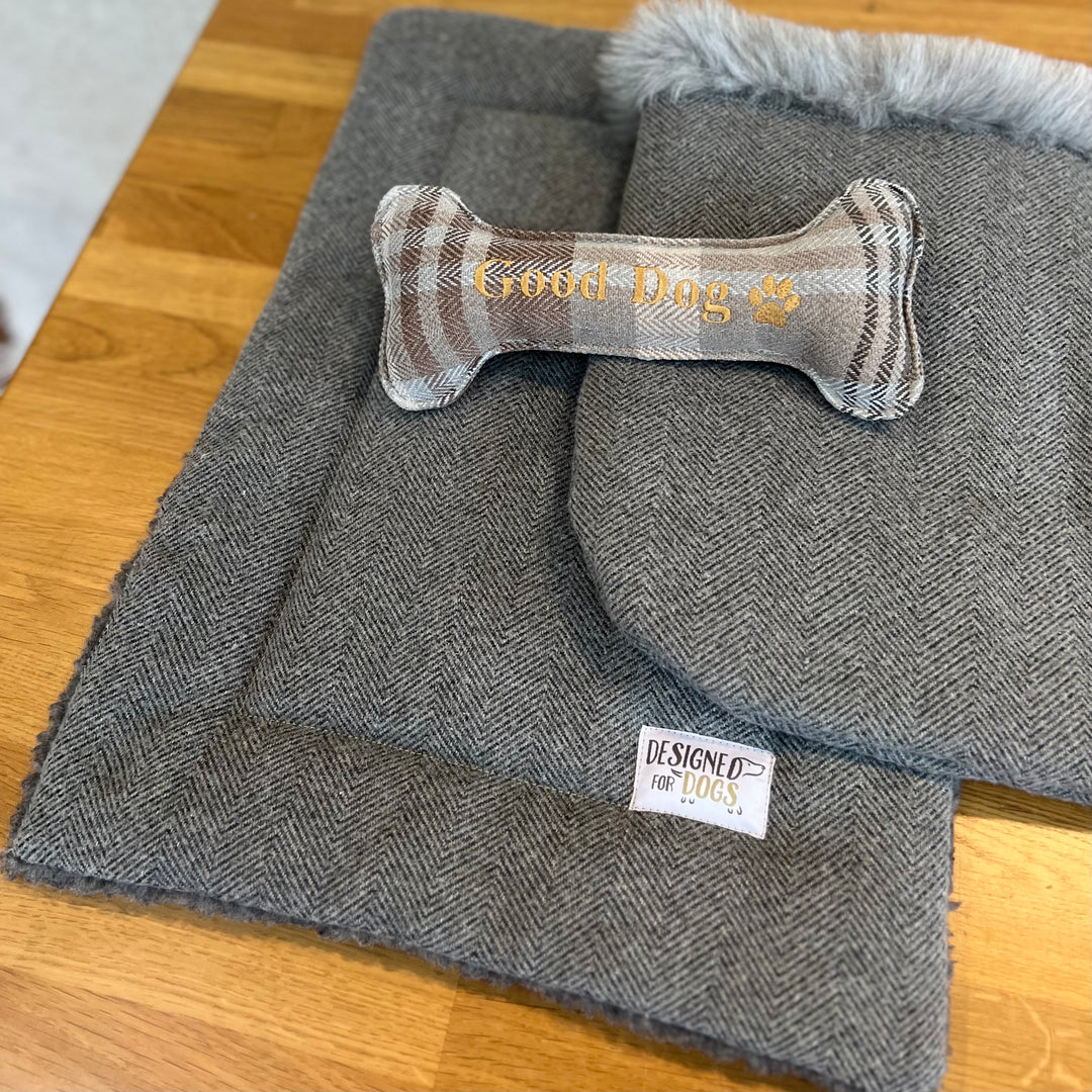 Pewter Tweed Snuggle Sacks