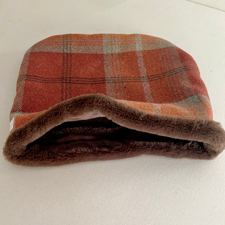 Warm Spice Tartan Snuggle Sacks