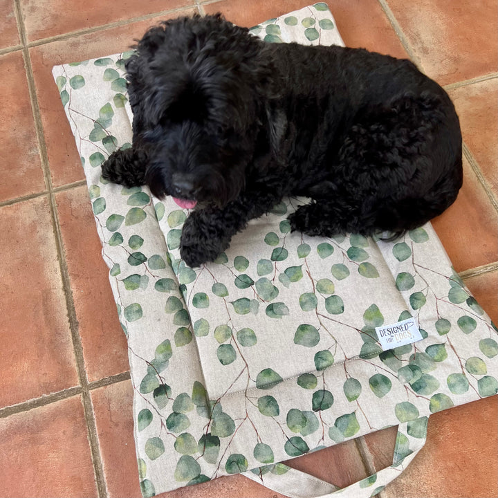 Sage Green Leaves Cotton Picnic Pads