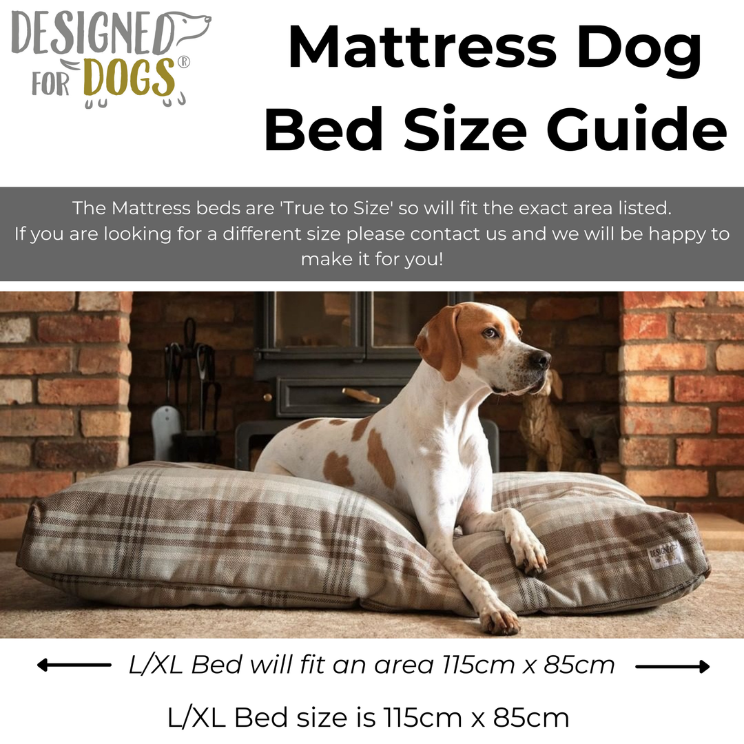 Heather Tartan Mattress Bed