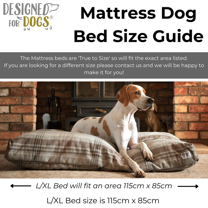 Heather Tartan Mattress Bed