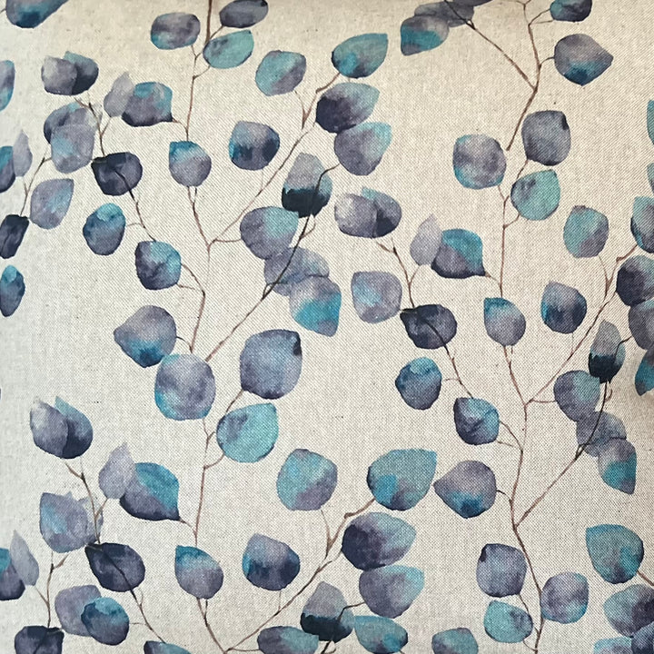 Navy Blue Leaves Cotton Picnic Pads