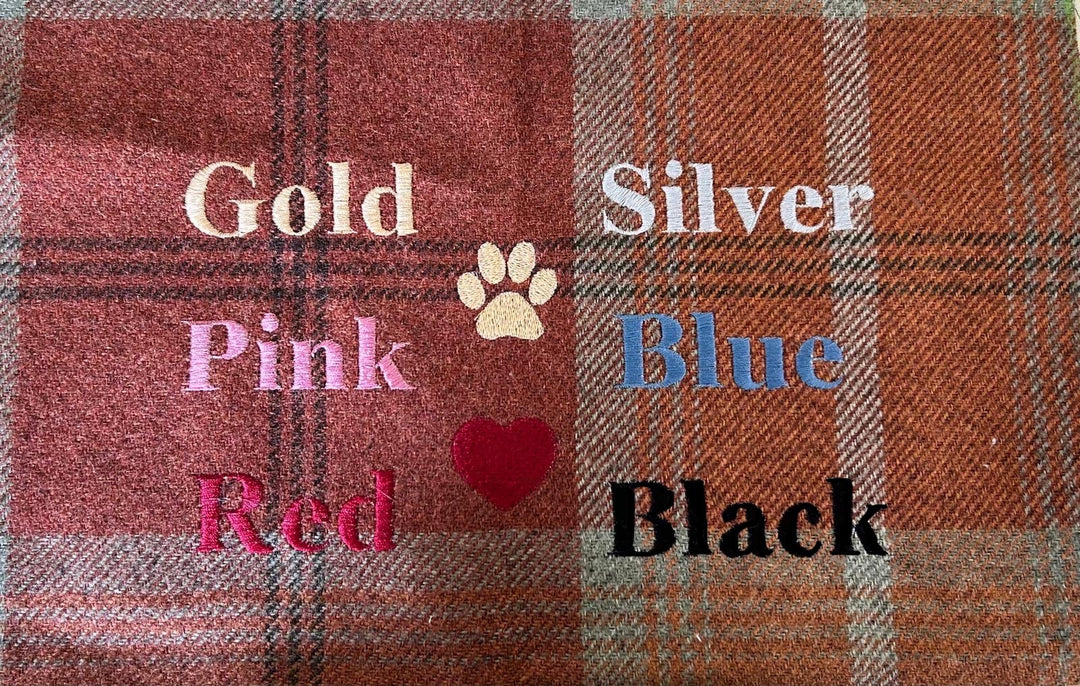 Warm Spice Tartan Mattress Bed