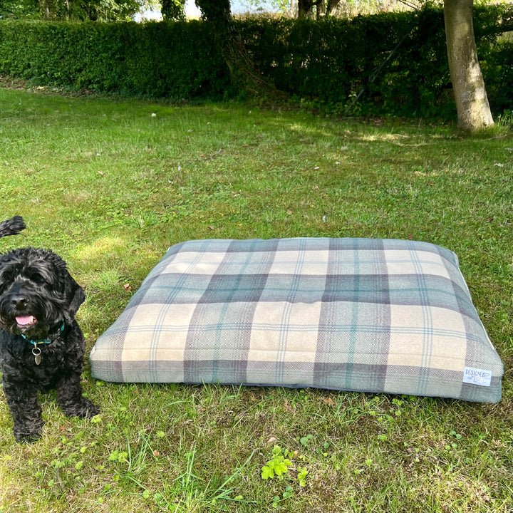 Farmhouse Tartan Mattress Bed