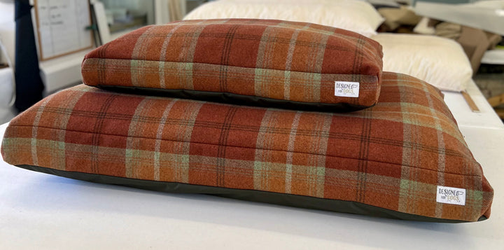Warm Spice Tartan Mattress Bed