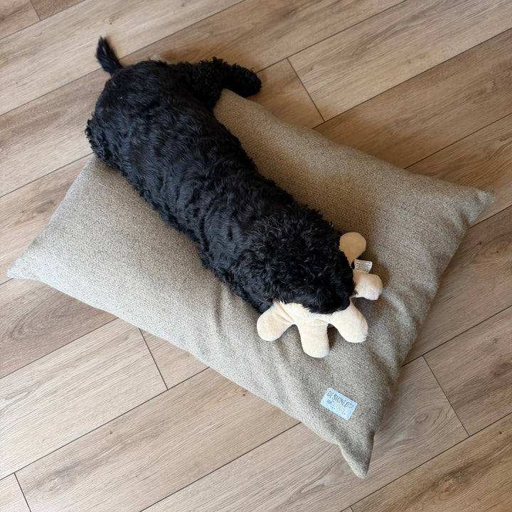 Stone Tweed Pillow Dog Beds