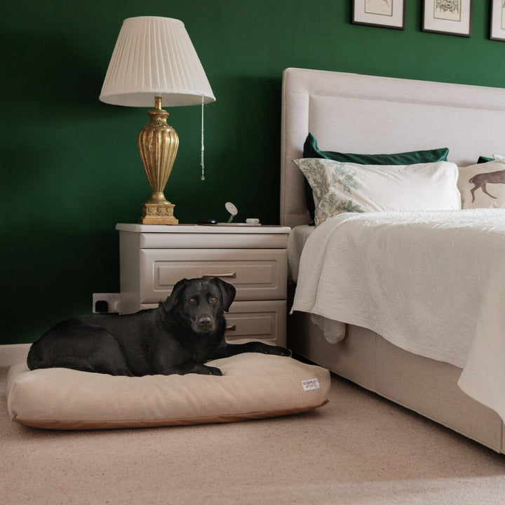 Latte Tweed Mattress Beds