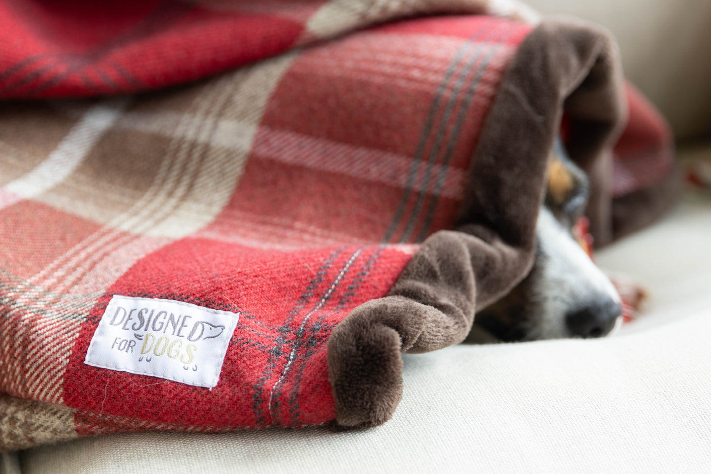 Red Tartan Snuggle Sacks