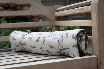 Natural Dachshund Picnic Pads