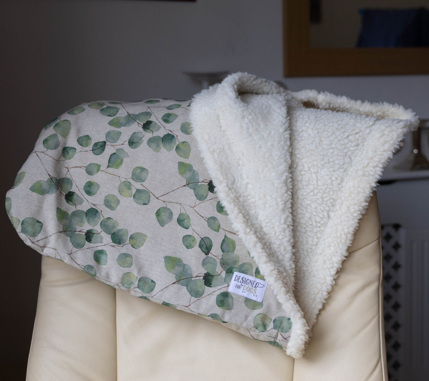 Sage Green Leaves Snuggle Sacks