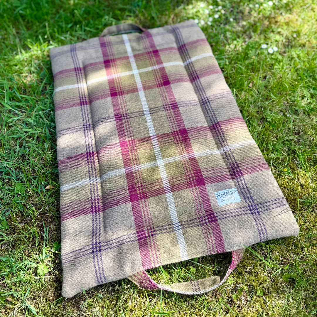 Heather Tartan Picnic Pads