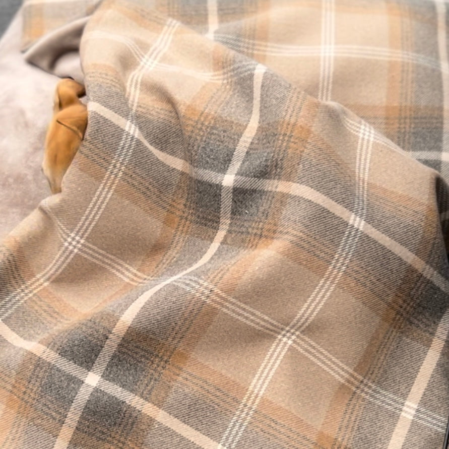 Antique Gold Tartan Snuggle Sacks