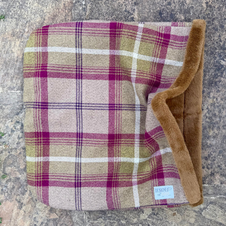 Heather Tartan Snuggle Sacks