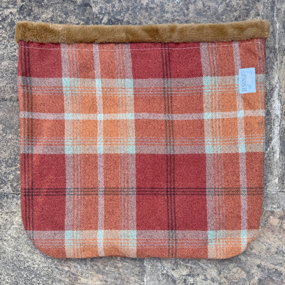 Warm Spice Tartan Snuggle Sacks