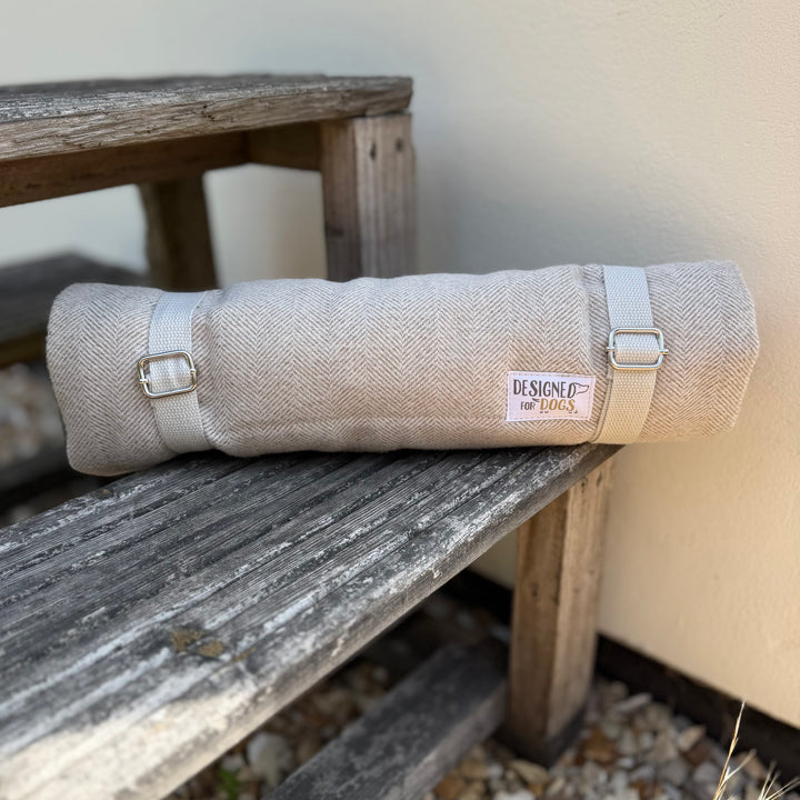 Latte Tweed Picnic Pads