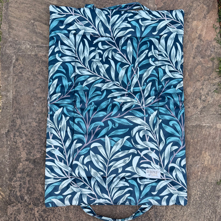 William Morris Teal Blue Willow Bough Picnic Pads