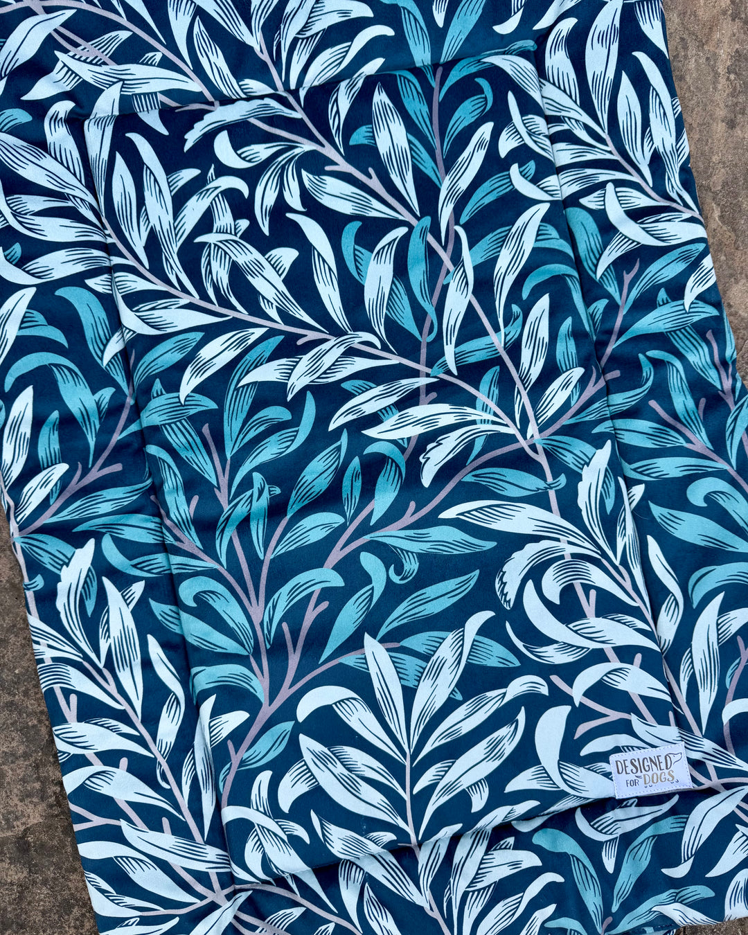 William Morris Teal Blue Willow Bough Picnic Pads