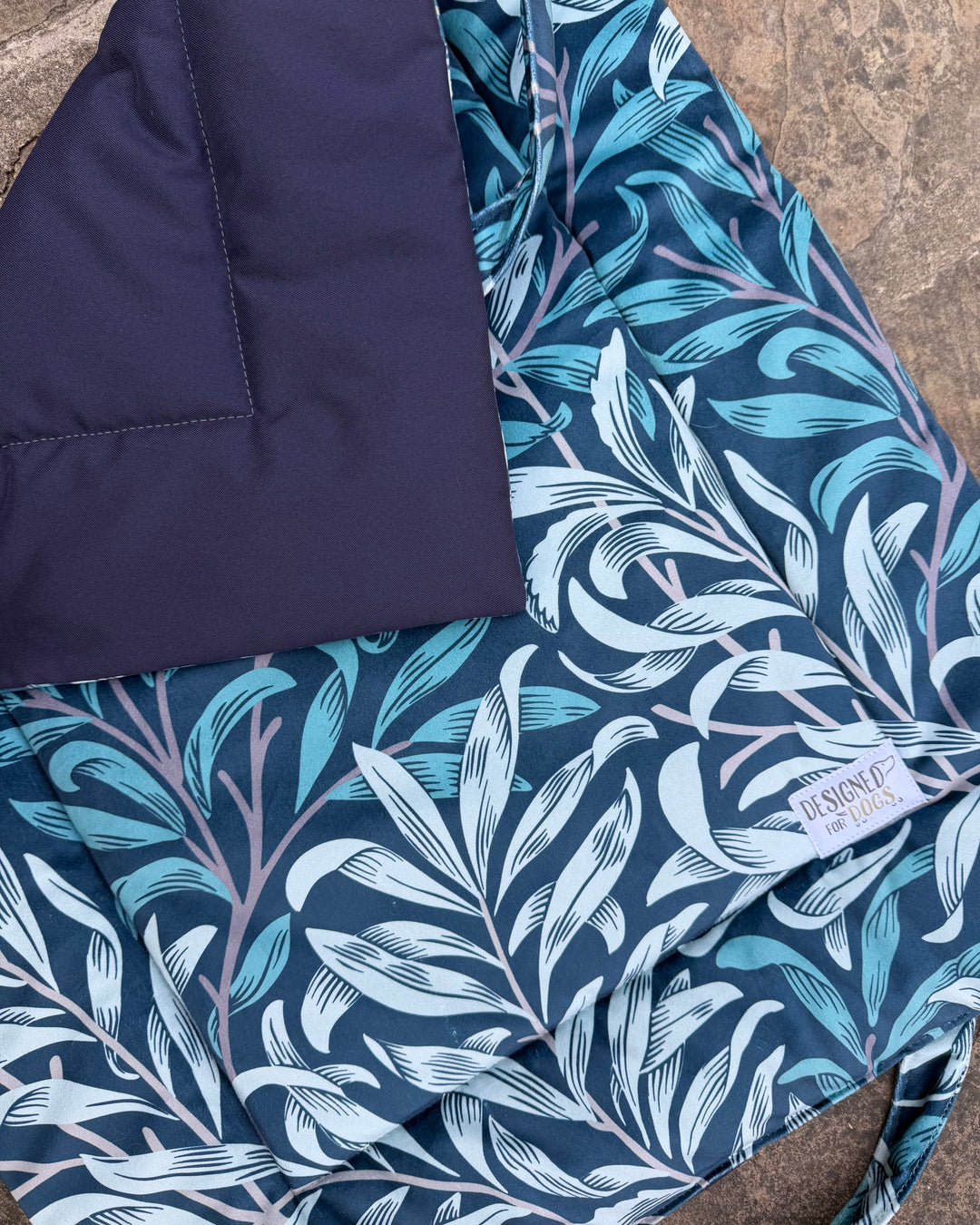 William Morris Teal Blue Willow Bough Picnic Pads