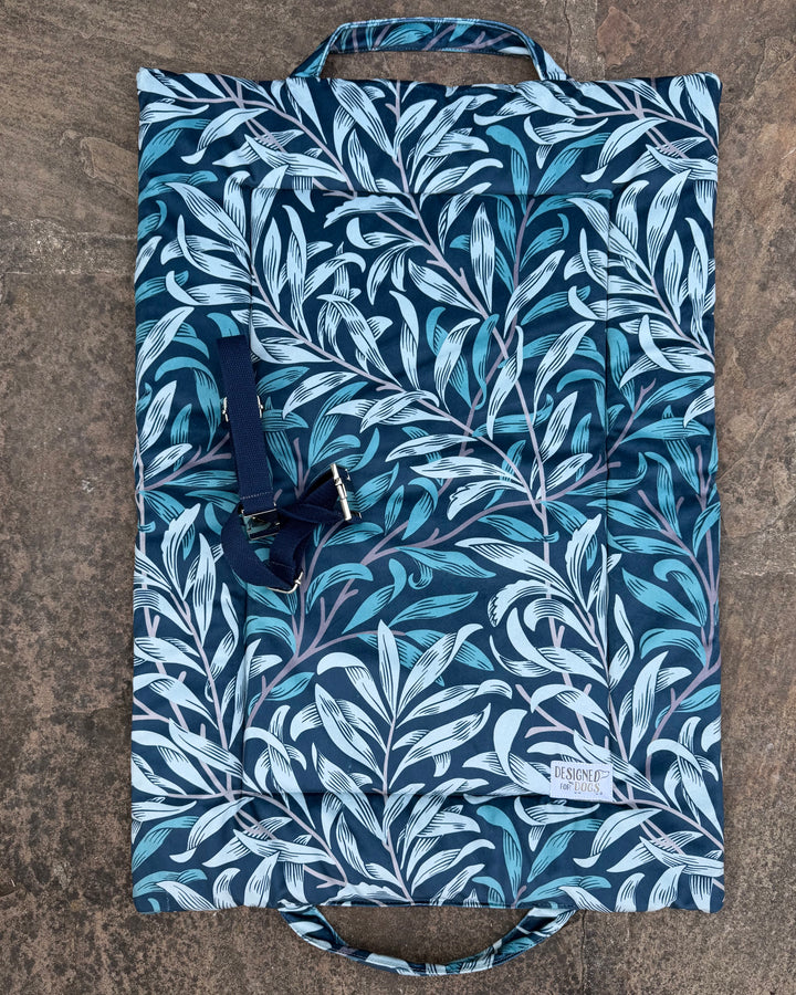 William Morris Teal Blue Willow Bough Picnic Pads