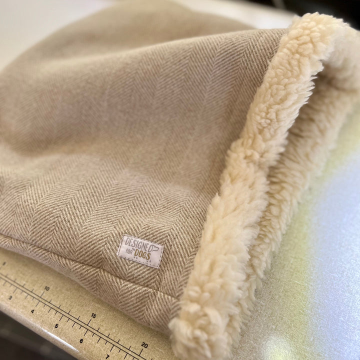 NEW: Latte Tweed Snuggle Sacks