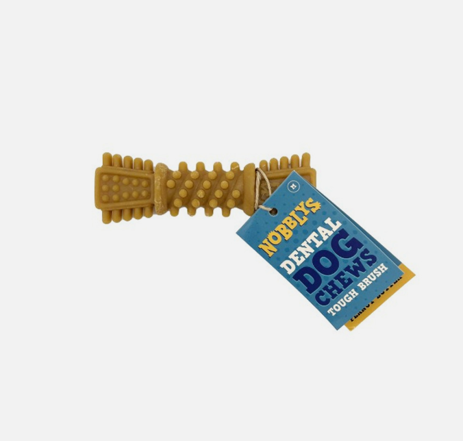 Nobblys Tough Brush - Peanut Butter