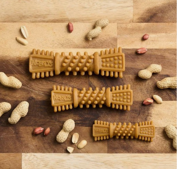 Nobblys Tough Brush - Peanut Butter