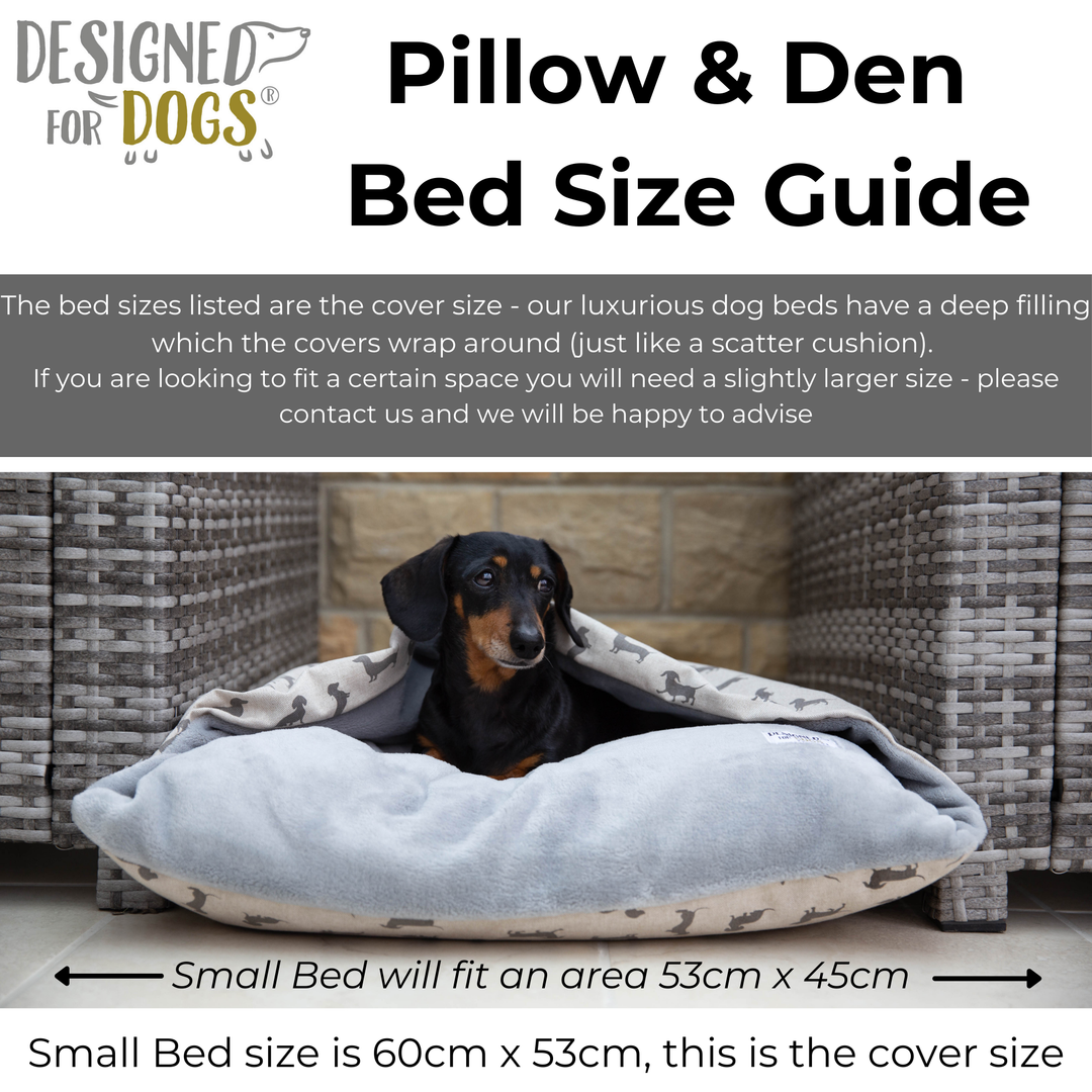 L/XL Pillow Dog Beds for Large Dogs (or smaller dogs sharing)