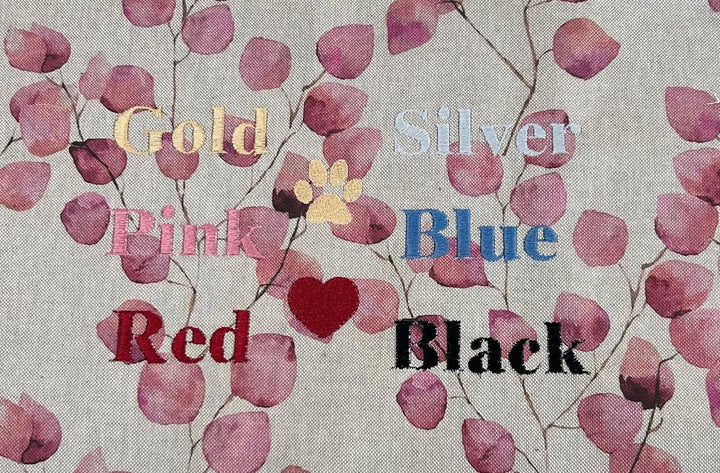Rose Pink Leaves Mats