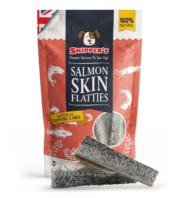 Salmon Skin Flatties 150g
