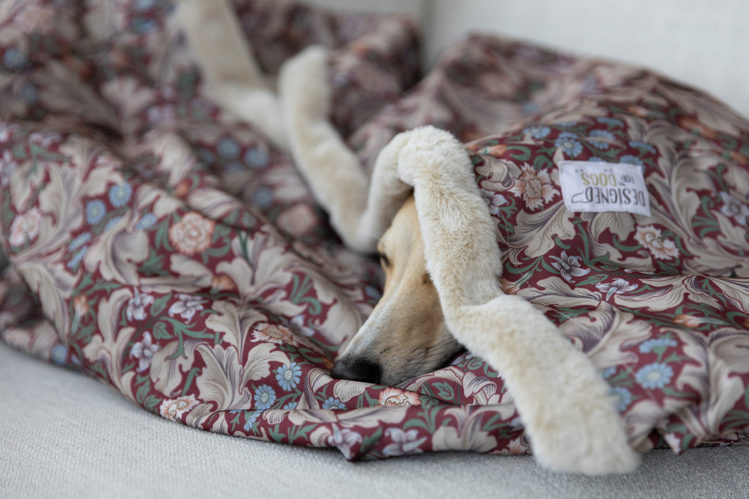 Waterproof Snuggle Sack in William Morris Wine