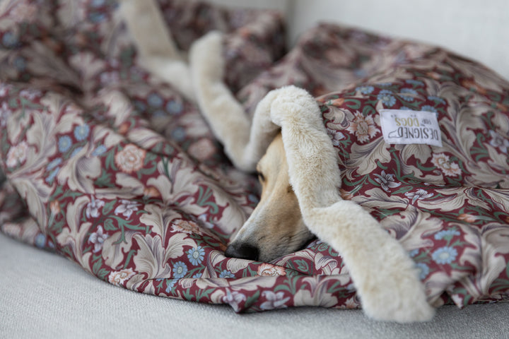 Waterproof Snuggle Sack in William Morris Wine