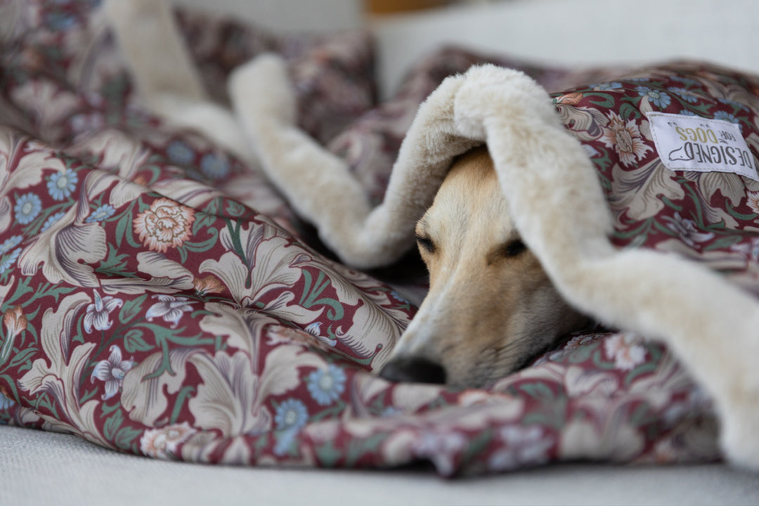 Waterproof Snuggle Sack in William Morris Wine