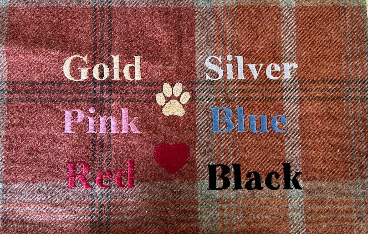 Warm Spice Tartan Blankets