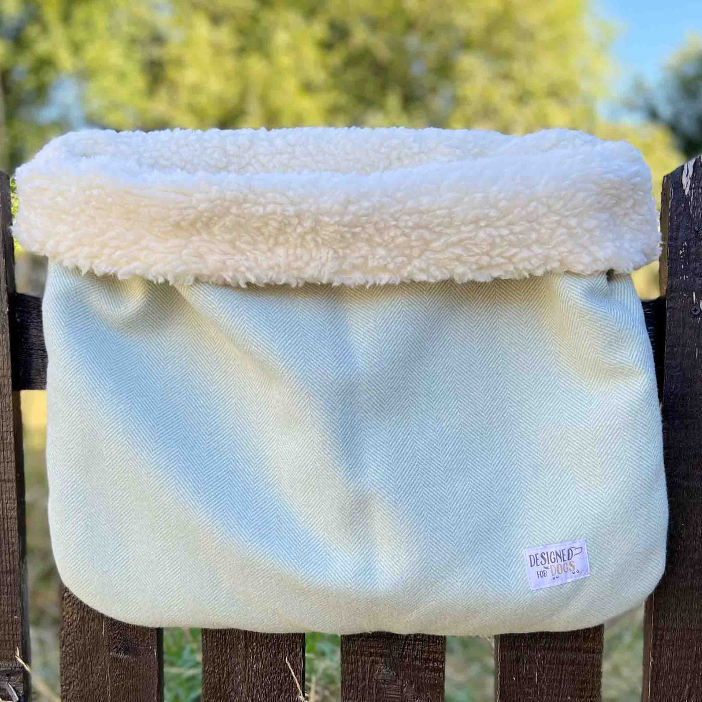 Duck Egg Tweed Snuggle Sacks