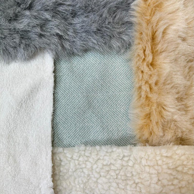 Duck Egg Tweed Snuggle Sacks
