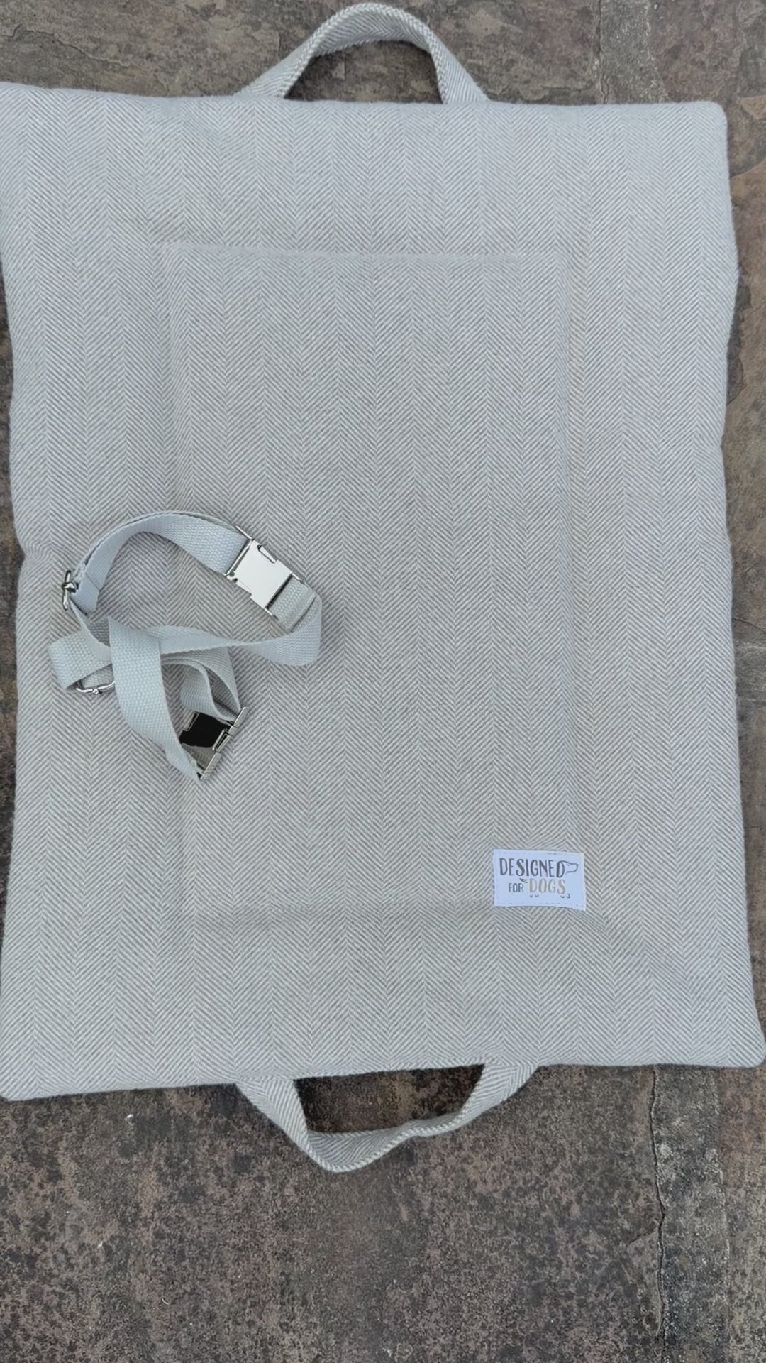 Latte Tweed Picnic Pads