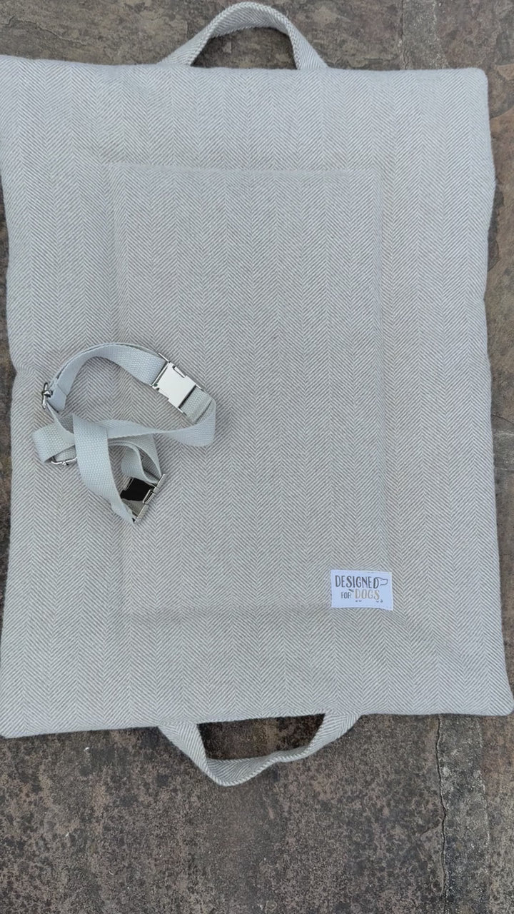Latte Tweed Picnic Pads