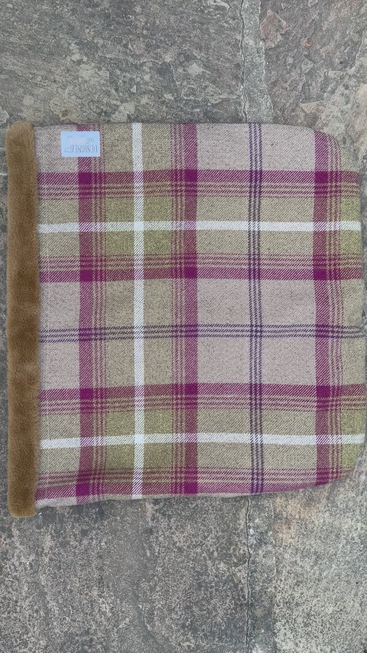 Heather Tartan Snuggle Sacks