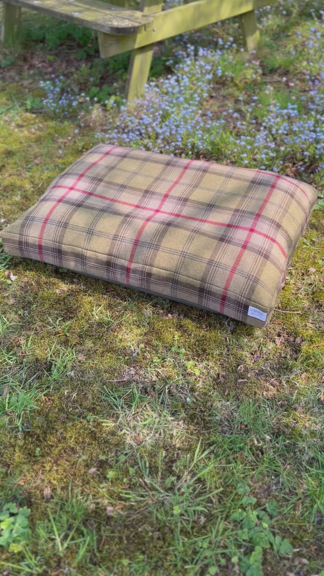 Hunter Tartan Mattress Bed