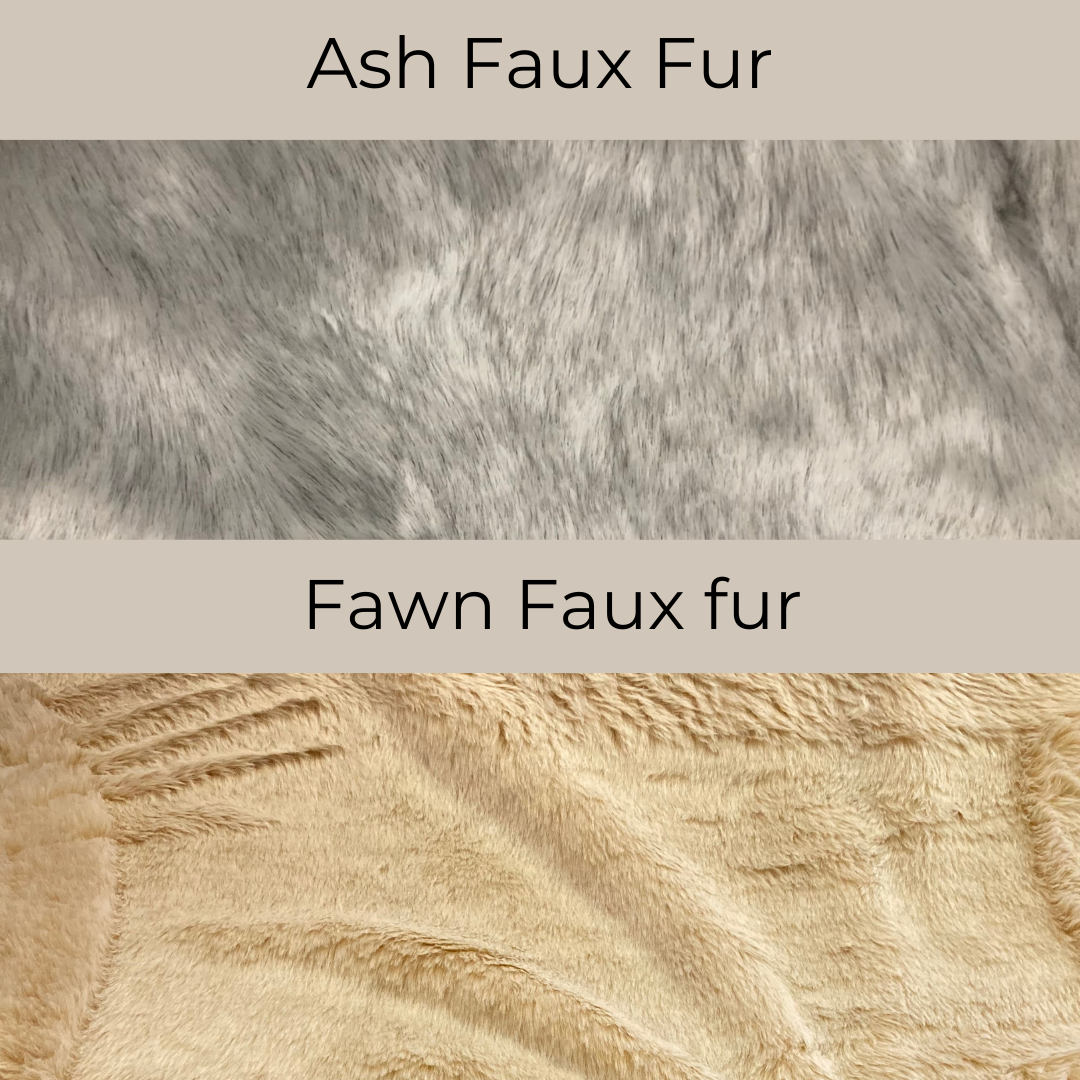 LUXE Tartan Faux Fur Den Beds