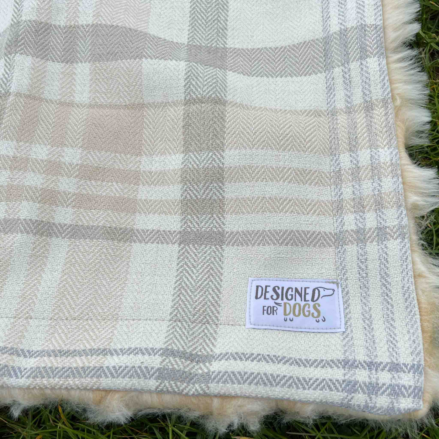 Natural Check Blankets